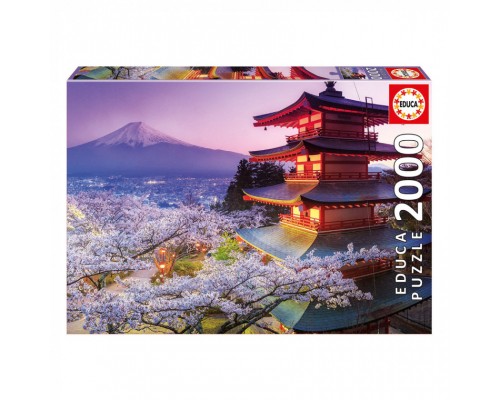 Пазл Educa Гора Фудзі, Японія, 2000 елементів (6425292)