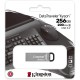 USB флеш накопичувач Kingston 256GB DT Kyson Silver/Black USB 3.2 (DTKN/256GB) 