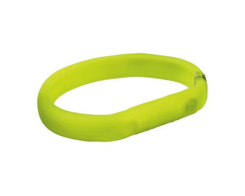 Нашийник для тварин Trixie світиться з USB M-L 50 см/18 мм зелений (4053032126848)