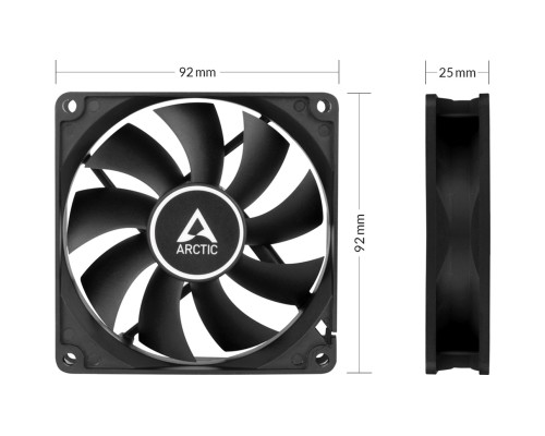 Кулер до корпусу Arctic F9 PWM PST (ACFAN00214A)