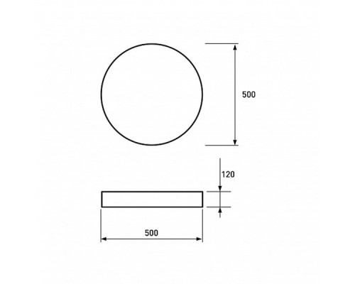 Світильник Eurolamp DecoLight 36W 4000K (LED-ENLR-36/4(F)new)