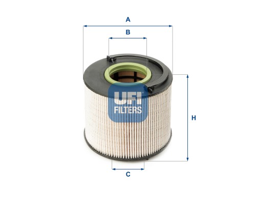 Фільтр паливний UFI 26.015.00