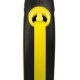 Повідок для собак Flexi New Neon L стрічка 5 м (чорний) (4000498031711)