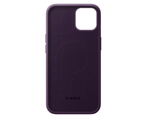 Чохол до мобільного телефона Armorstandart FAKE Leather Case Apple iPhone 14 Dark Cherry (ARM64392)