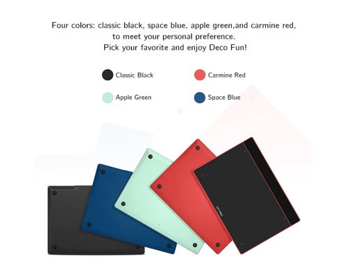 Графічний планшет XP-Pen Deco Fun Black (Deco Fun XS_BK)
