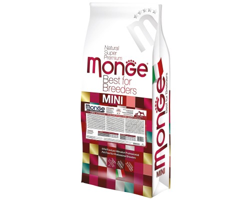 Сухий корм для собак Monge Dog Mini Starter для малих порід до 10 кг 15 кг (8009470006088)