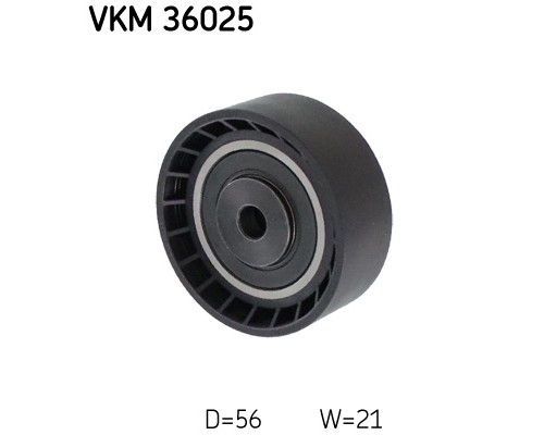 Ролик натягувача ременя SKF VKM 36025