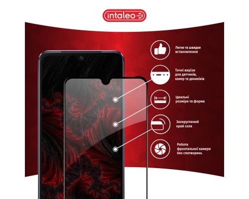 Скло захисне Intaleo Full Glue Vivo V21 (1283126528484)