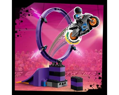 Конструктор LEGO City Stuntz Неймовірне завдання для каскадерів 385 деталей (60361)