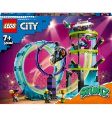 Конструктор LEGO City Stuntz Неймовірне завдання для каскадерів 385 деталей (60361)
