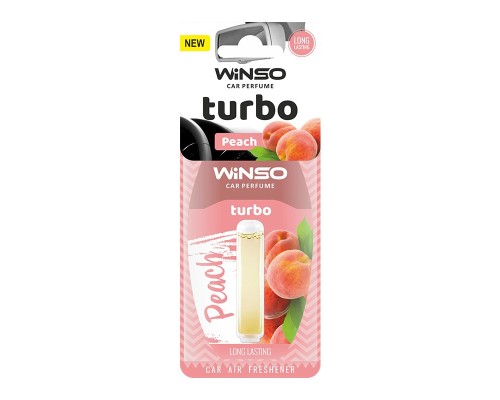 Ароматизатор для автомобіля WINSO Turbo Peach (532760) 
