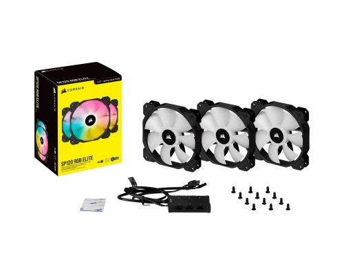Кулер до корпусу Corsair SP120 RGB ELITE (CO-9050109-WW)