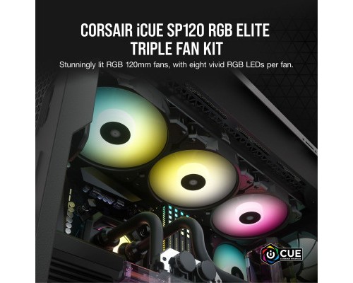 Кулер до корпусу Corsair SP120 RGB ELITE (CO-9050109-WW)