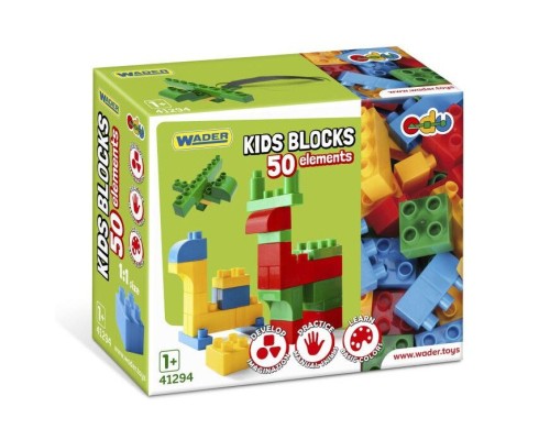 Конструктор Wader Kids Blocks 50 елементів (41294)