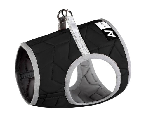Шлея для собак Airy Vest ONE XS1 24-27 см чорна (29371)