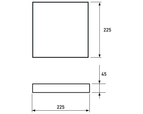 Світильник Eurolamp GL 38W 5000K (LED-NLS-38/5)