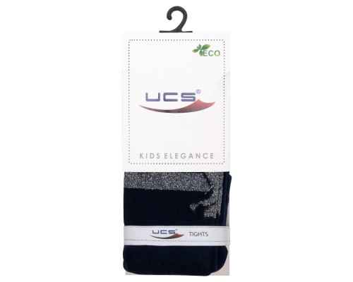 Колготки дитячі UCS Socks з бантом (M0C0301-1410-122G-blue)
