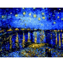 Картина по номерам ZiBi Зоряне небо 40*50 см ART Line (ZB.64164)