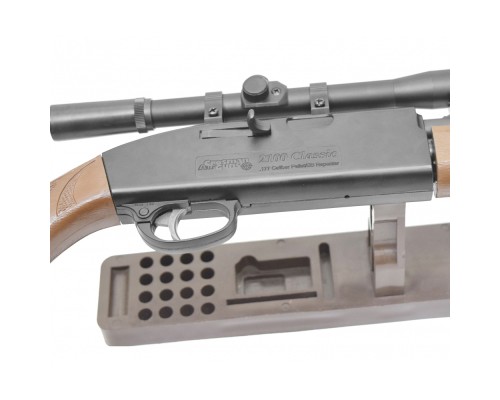 Пневматична гвинтівка Crosman Classic з прицілом 4х15 мм (2100X)