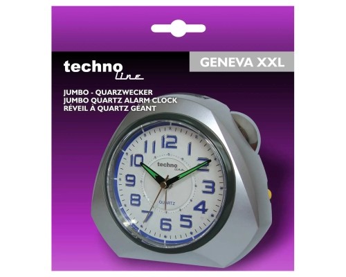 Настільний годинник Technoline Modell XXL Silver (Modell XXL silber) (DAS301821)