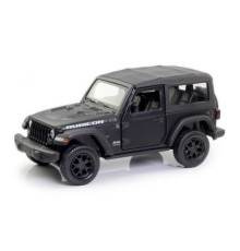 Машина Uni-Fortune JEEP WRANGLER RUBICON 2021 (матова) чорна (554060STM)