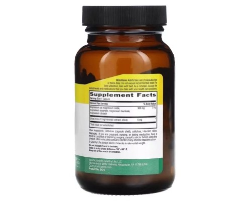 Мінерали Country Life Магній з кремнієм, 300 мг, Target-Mins, Magnesium Caps with Silica, 120 вегет.¶Магній з кремнієм (CLF-02474) Мінерали Country Life Магній з кремнієм, 300 мг, Target-Mins, Magnesium Caps with Silica, 120 вегет.¶Магній з кремнієм (CLF-02474)