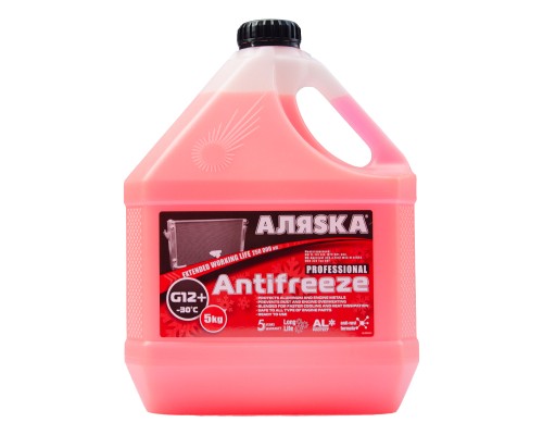 Антифриз Аляsка -30 G12+ червоний 5л (9005) 
