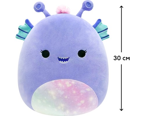 М'яка іграшка Squishmallows Прибулець Робойо 30 см (SQCR04156) М'яка іграшка Squishmallows Прибулець Робойо 30 см (SQCR04156)