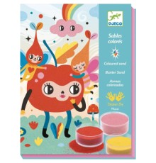Набір для творчості Djeco Чудово мило художній комплект малювання кольоровим піском (DJ08678)