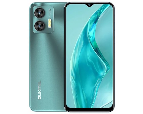 Мобільний телефон OUKITEL C36 4/128GB Green (6931940773720)