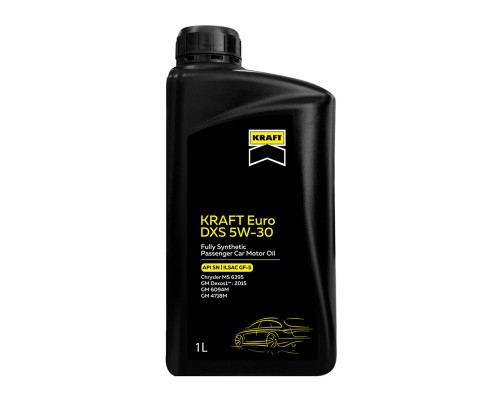 Моторна олива KRAFT Euro DXS 5W-30, 1л (708135)