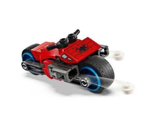 Конструктор LEGO Super Heroes Погоня на мотоциклах Людина-Павук vs. Доктор Восьминіг 77 деталей (76275)