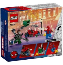 Конструктор LEGO Super Heroes Погоня на мотоциклах Людина-Павук vs. Доктор Восьминіг 77 деталей (76275)