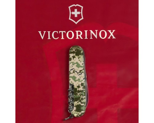Ніж Victorinox Huntsman Army 91 мм Піксель (1.3713.3_W3940p)