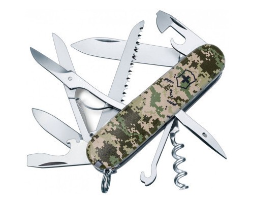 Ніж Victorinox Huntsman Army 91 мм Піксель (1.3713.3_W3940p)
