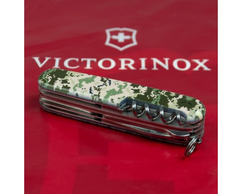 Ніж Victorinox Huntsman Army 91 мм Піксель (1.3713.3_W3940p)
