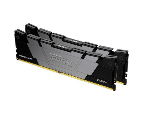 Модуль пам'яті для комп'ютера DDR4 32GB (2x16GB) 4000 MHz Renegade Black Kingston Fury (ex.HyperX) (KF440C19RB12K2/32) Модуль пам'яті для комп'ютера DDR4 32GB (2x16GB) 4000 MHz Renegade Black Kingston Fury (ex.HyperX) (KF440C19RB12K2/32)