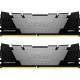 Модуль пам'яті для комп'ютера DDR4 32GB (2x16GB) 4000 MHz Renegade Black Kingston Fury (ex.HyperX) (KF440C19RB12K2/32)