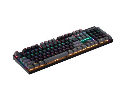 Клавіатура Hator Starfall Rainbow Origin Blue USB Black/Grey (HTK-609-BBG)