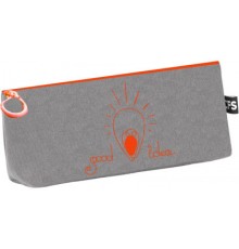 Пенал Cool For School 1 відділення Idea сірий (CF85396-03)