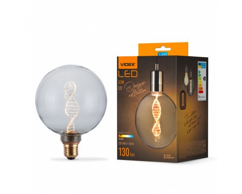 Лампочка Videx Filament 3.5W E27 1800K (VL-DNA-G125-C)