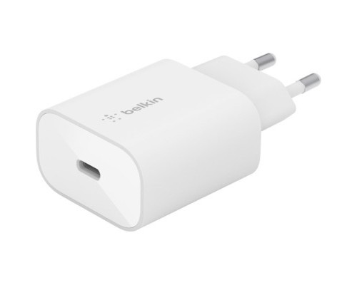 Зарядний пристрій Belkin USB-С 25W PD PPS + cable USB-C 1m (WCA004VF1MWH-B6)