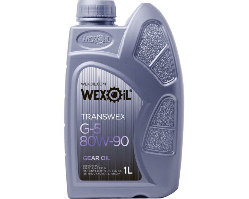 Трансмісійна олива WEXOIL Transwex 80w90 1л