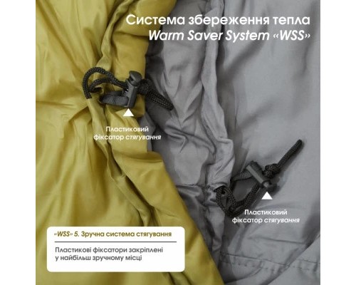 Спальний мішок Mousson RINGO R Olive (10163)