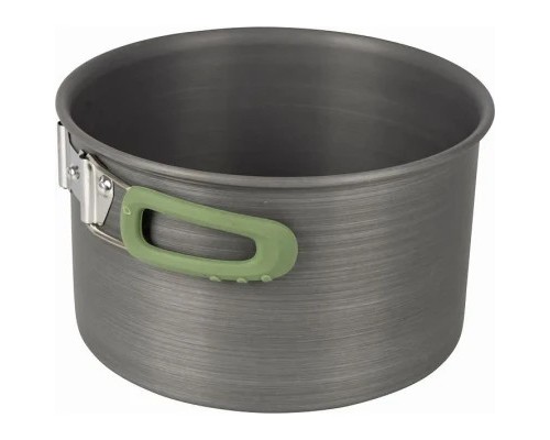 Набір туристичного посуду Bo-Camp Explorer 4 Pieces 21 Hard Anodized Grey/Green (2200241)