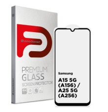 Скло захисне Armorstandart Full Glue Samsung A15 5G (A156) / A25 5G (A256) Black (ARM72440)