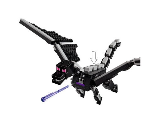 Конструктор LEGO Minecraft Дракон Енду і Корабель Краю (21264)