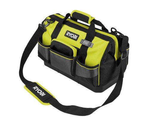 Сумка для інструмента Ryobi RSSSTB1, 22л, жорстка конструкція, поліестер, 20.5х38х29см (5132005338)