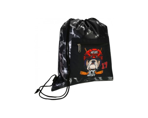 Сумка для взуття Cool For School Чорна з кишенею (CF87303) Сумка для взуття Cool For School Чорна з кишенею (CF87303)
