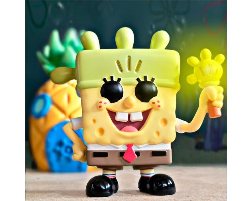 Фігурка Funko Pop Губка Боб з рукавичкою-ліхтариком (75734)